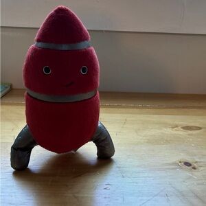 Jellycat plush rocket ship